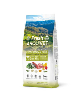 ARQUIVET Fresh Polo-vlhké krmivo pro psy s iberským vepřovým masem a mořskými rybami 10 kg
