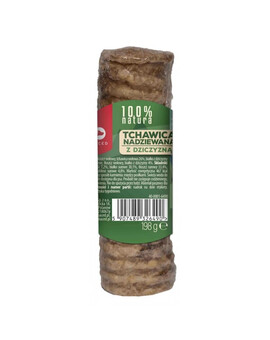 MACED 100 % Natura Malá trachea plněná zvěřinou pro psy 120 g