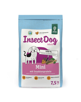 GREEN PETFOOD InsectDog Mini Grainfree 7,5 kg