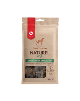 Super Premium Naturel Soft przysmak dla psa z wołowiną z oregano 100g