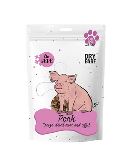 PAKA ZWIERZAKA PEPE Freeze-dried liofilizované vepřové srdce 60 g