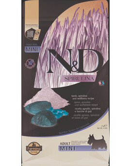 N&D Spirulina Adult Mini Lamb & Wolfberry 2 kg