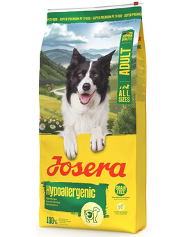 JOSERA Hypoallergenic Adult 12,5kg bezobilná krmiva pro citlivé psy s hmyzem