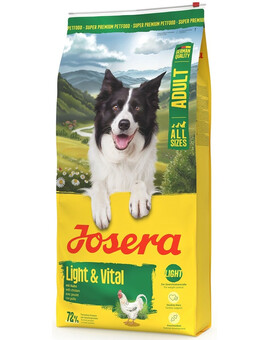 JOSERA Light Vital 12,5kg pro psy podporující kontrolu hmotnosti