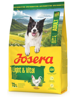 JOSERA Light Vital 3kg pro psy podporující kontrolu hmotnosti