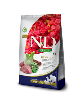 N&D Quinoa Dog Adult medium maxi Digestion Lamb, fennel 2,5 kg