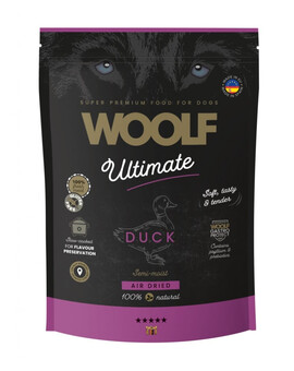 WOOLF Ultimate Soft Adult Dog Duck 1 kg bezobilná polomokrá krmiva s kachnou pro psy