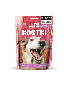 PAN MIĘSKO Jehněčí kostky - pamlsek pro psy 100 g