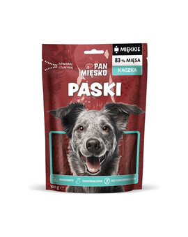 PAN MIĘSKO Pásky Kachna - pamlsek pro psa 100 g