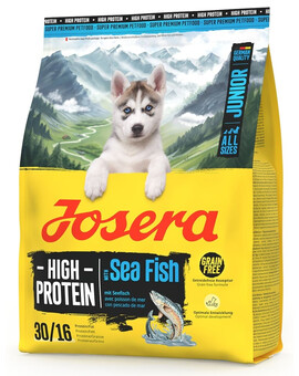 JOSERA High Protein Junior Sea Fish 900g vysoce bílkovinné krmivo pro štěňata