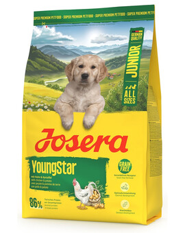 JOSERA YoungStar 3kg bezobilná krmiva pro štěňata
