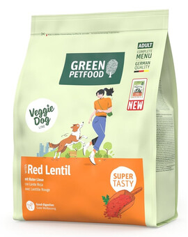 GREEN PETFOOD VeggieDog with Red Lentil 900g
