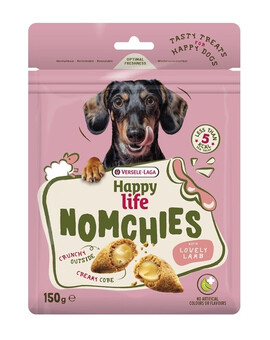 VERSELE-LAGA Happy Life Snack Nomchies Lamb 150g pamlsek podporující trávení