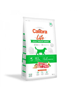 CALIBRA Dog Life Adult Medium Breed Lamb 2,5 kg s jehněčím masem pro psy středních plemen