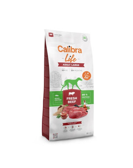 CALIBRA Dog Life Adult Large Fresh Beef 12 kg s hovězím masem pro psy velkých plemen