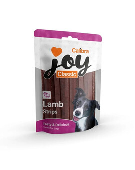 CALIBRA Joy Dog Classic Lamb Strips 80 g poloměkké pásky z jehněčího masa