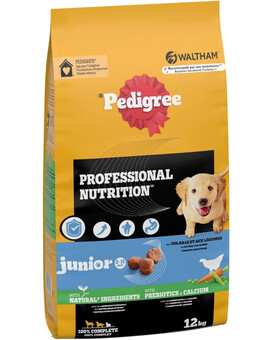 PEDIGREE Professional Nutrition Junior s Drůbežím a Zeleninou 12 kg pro štěňata středních a velkých plemen