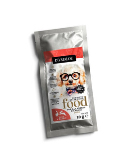 DR MALOU Lyofilizované granule Kachna s králíkem 10 g pro psy