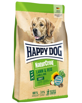 HAPPY DOG NaturCroq Lamm & Reis 11 kg jehněčí a rýže granule pro psy