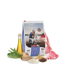 MERA Dog Pure Sensitive Adult Mini Lamb Rice 4 kg jehněčí s rýží, krmivo pro citlivé psy malých plemen