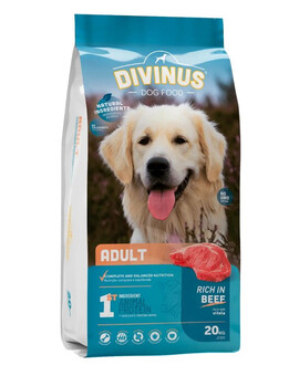 DIVINUS Dog Adult 20 kg granule pro dospělé psy