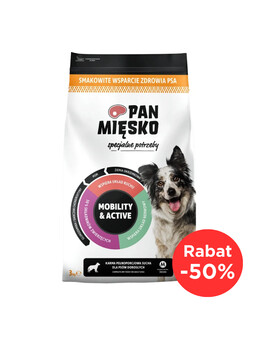PAN MIŠKO Mobility and Active Speciální potřeby krmivo pro psy křupavé M 3 kg