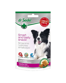 DR SEIDEL Smart chutný snack pro zdravá játra pro psy 90 g
