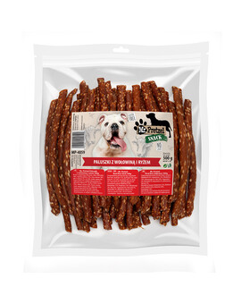 MR. PRETZEL Tyčinky z hovězího masa a rýže 500g pamlsek pro psa