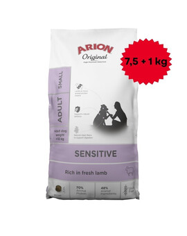 ARION Original Sensitive Small 7,5+1 kg pro psy malých plemen s citlivým zažíváním