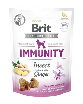 Care Dog Functional Snack immunity insect 150 g przysmaki z owadami na odporność dla psa