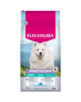 EUKANUBA Special Care Adult Sensitive Skin 12 kg granule pro dospělé psy s citlivou pletí