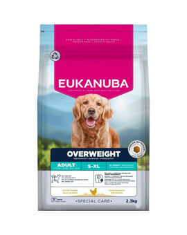 EUKANUBA Special Care Adult Overweight 2,3 kg krmivo pro dospělé psy s nadváhou