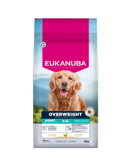 EUKANUBA Special Care Adult Dogs Overweight 12 kg krmivo pro dospělé psy s nadváhou