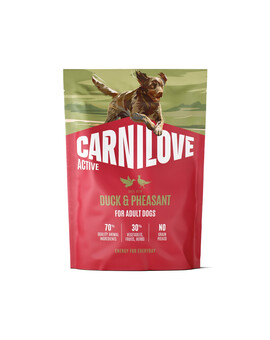 CARNILOVE Active Dog Duck and Pheasant Adult 1,5 kg kachna a bažant, pro dospělé psy