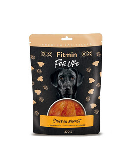 FITMIN For Life Chicken breast 200 g kuřecí prsa pamlsek pro psa