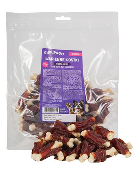 CHRUP&GO Vápencové kostky s kachními prsy 500 g pamlsek pro psy