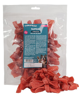 CHRUP&GO Uzlíky s kachním masem 500 g pamlsek pro psa