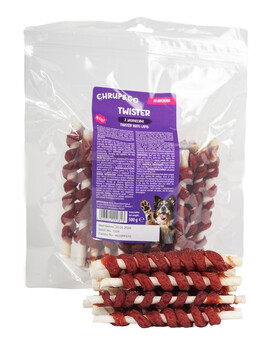 CHRUP&GO Twister s jehněčím 500 g pamlsek pro psa