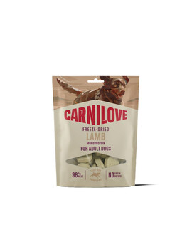 CARNILOVE Dog Freeze Dried Lamb 60g liofilizowane przysmaki z jagnięciną dla psów