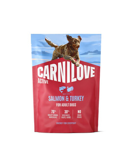 CARNILOVE Active Dog Salmon and Turkey Adult 1,5kg łosoś i indyk, dla dorosłych psów