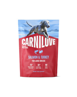 CARNILOVE ACTIVE DOG Salmon & Turkey Adult Large Breeds 1,5 kg łosoś i indyk, dla dorosłych psów dużych ras
