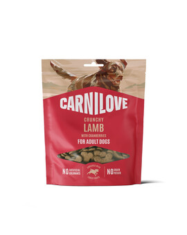 CARNILOVE Dog Crunchy Snack Lamb 200g chrupiące przysmaki z jagnięciną i żurawiną dla dorosłych psów