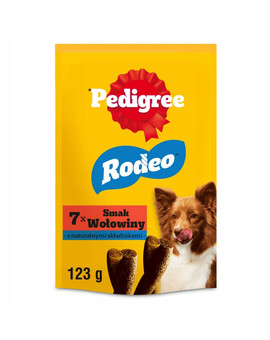 PEDIGREE Rodeo Beef 70 g tyčinky s chutí hovězího masa pro psy