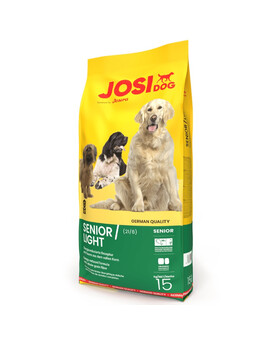 JosiDog Senior Light 15 kg dla starszych i mniej aktywnych psów