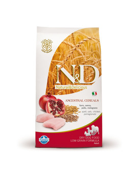 FARMINA Farmina n&d low-grain pies kurczak + granat 2.5 kg