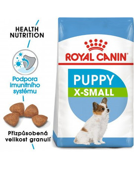 ROYAL CANIN X-Small puppy 500g granule pro trpasličí štěňata