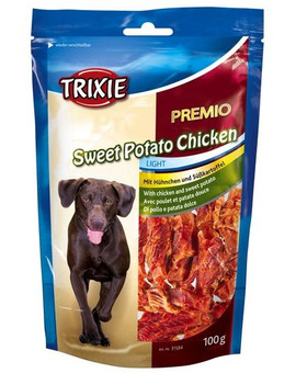 TRIXIE snack premio sladké brambory s kuřecím masem 100 g