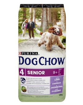 PURINA Dog chow senior jehněčí 14 kg