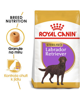 ROYAL CANIN Labrador adult sterilised 12 kg granule pro dospělého, kastrovaného labradora