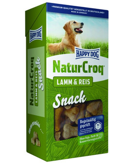 HAPPY DOG Natur Snack jehněčí + rýže 350 g